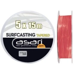 BAS DE LIGNE ASARI ARRACHE SURFCASTING - ROUGE