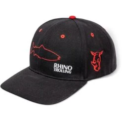 CASQUETTE HOMME RHINO TROLLING CAP - NOIR/ROUGE