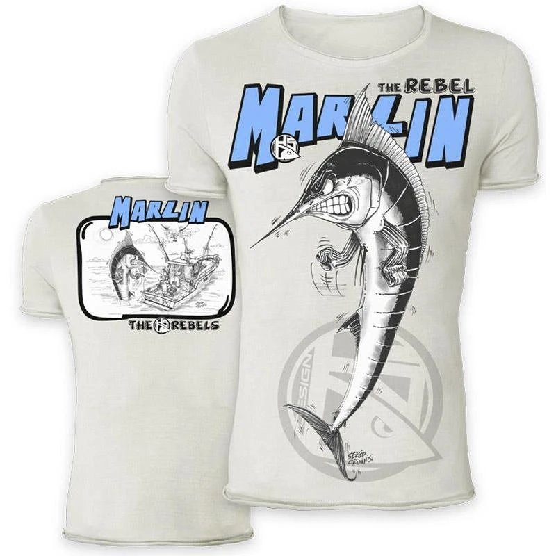 TEE SHIRT MANCHES COURTES HOMME HOT SPOT DESIGN MARLIN 3 TEE SHIRT MANCHES COURTES HOMME HOT SPOT DESIGN MARLIN