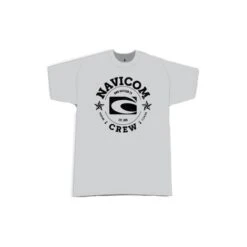 TEE SHIRT MANCHES COURTES HOMME NAVICOM CREW - GRIS
