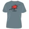 TEE SHIRT MANCHES COURTES HOMME ULTIMATE FISHING ON THE ROD AGAIN - GRIS -Hamecon Art Soldes Boutique tee shirt manches courtes homme ultimate fishing on the rod again gris z 2186 218618