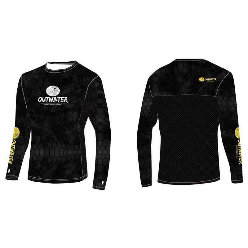 TEE SHIRT MANCHES LONGUES HOMME OUTWATER SPREKS BLACK SNAKE 4 TEE SHIRT MANCHES LONGUES HOMME OUTWATER SPREKS BLACK SNAKE – Image 2