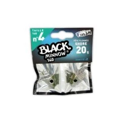 TETE PLOMBEE FIIISH BLACK MINNOW SHORE -Hamecon Art Soldes Boutique tete plombee fiiish black minnow shore z 930 93014 5