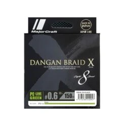 TRESSE MAJOR CRAFT DANGAN BRAID X VERT - 150M -Hamecon Art Soldes Boutique tresse major craft dangan braid x vert 150m z 2364 236437 2
