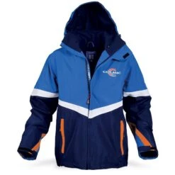 VESTE HOMME COLMIC LONDON - BLEU/ORANGE