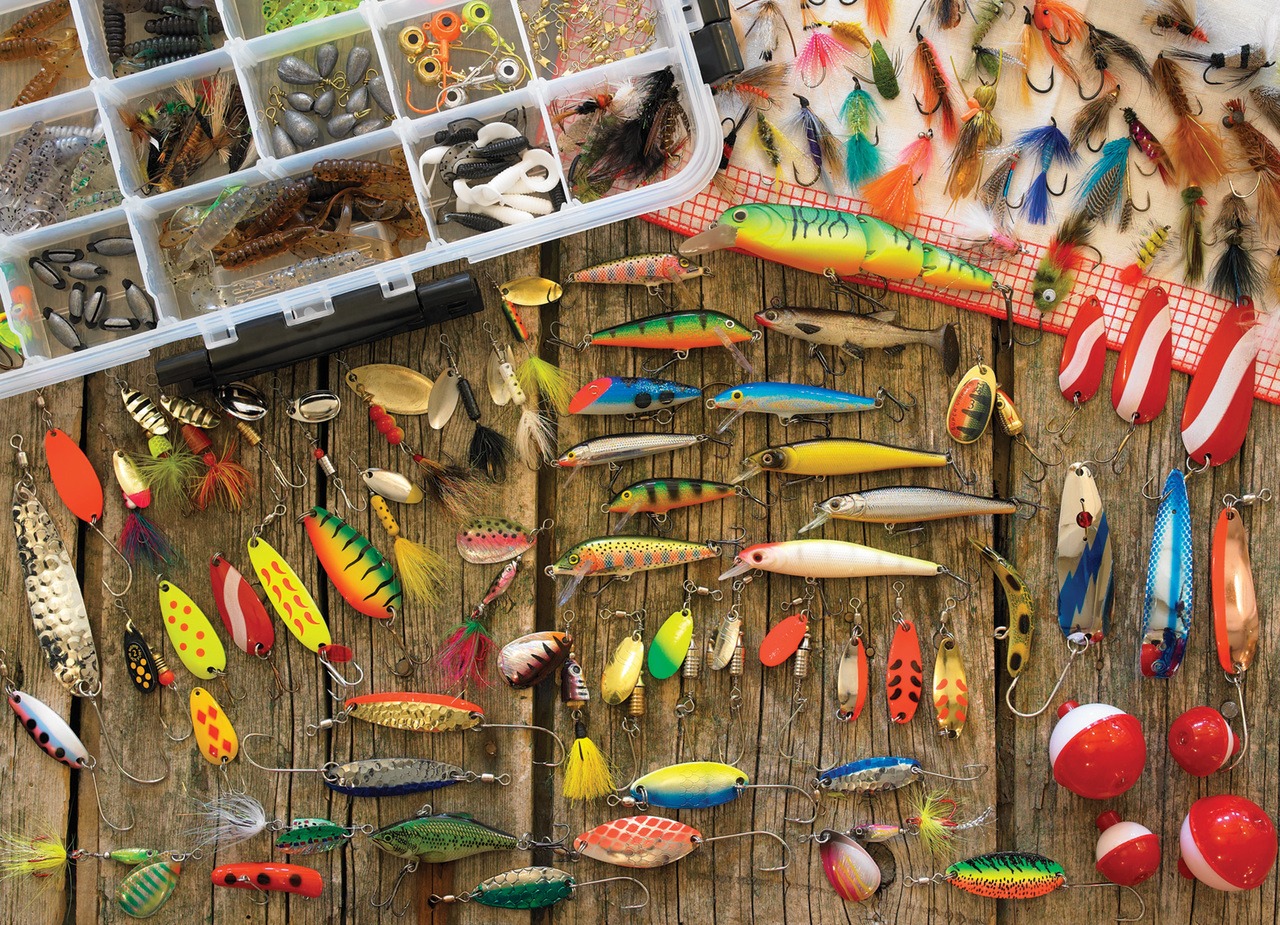 Hamecon Art Soldes Boutique -Hamecon Art Soldes Boutique puzzelwereld legpuzzel cobble hill fishing lures 1000 p